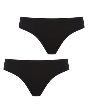 Pack of 2 Micromodal Bikini Briefs for Women Q107