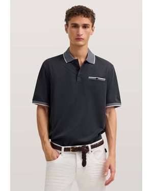Bugatti Herren Polo shirt Modern Fit met borstzak