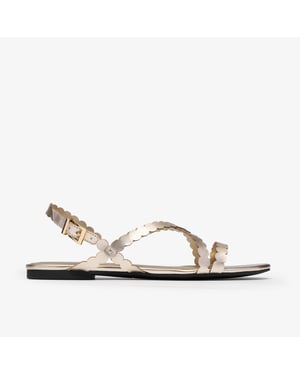 Kediri Strap Gold Sandals