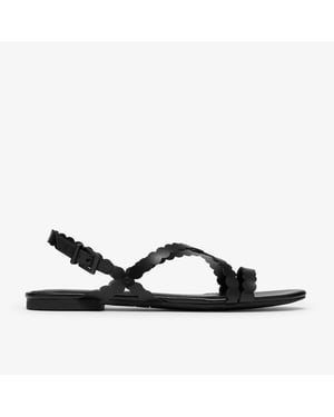Kediri Strap Black Sandals