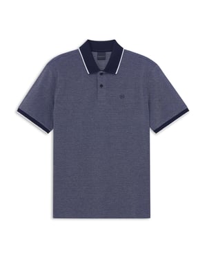 Bugatti Herren Polo shirt modern fit met subtiel borduursel