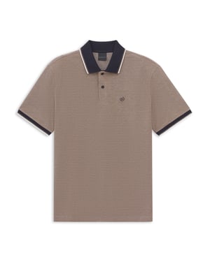 Bugatti Herren Polo shirt modern fit met subtiel borduursel
