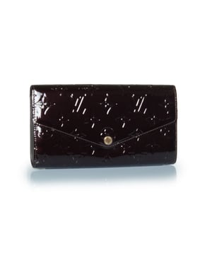 Louis Vuitton, Amarante monogram Jeanne portemonnee