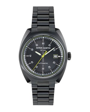 Aston Martin Timeless Ts2 Heren Zwarte Horloge MTTS2S601