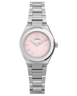 Timex Q Timex Continental Dames Horloge Zilverkleurig TW2Y77400