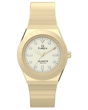 Timex Q Sport Dames Horloge Goudkleurig TW2Y57500