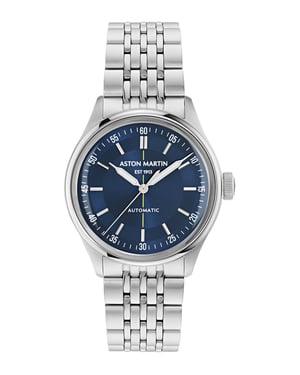 Aston Martin Timeless Ts1 Heren Zilveren Horloge MTTS1S603