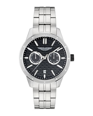 Aston Martin Icon Hdl Heren Zilveren Horloge MTIH2S603