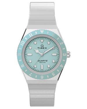 Timex Q Sport Dames Horloge Zilverkleurig TW2Y77300