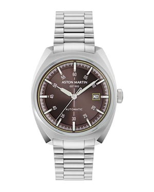 Aston Martin Timeless Ts2 Heren Zilveren Horloge MTTS2S602