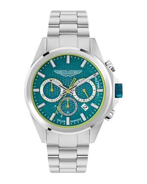 Aston Martin Thrill Hlc W Heren Zilveren Horloge MTRH2S602