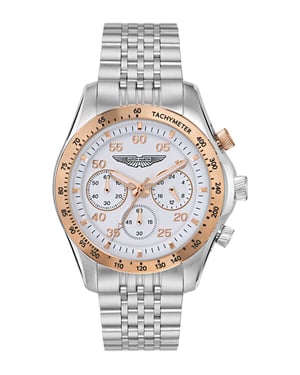 Aston Martin Thrill Sgt W Heren Zilver Horloge MTRS1F504