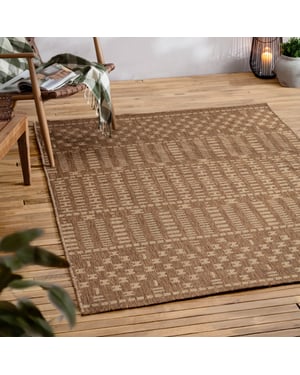 Yard Seagrove Jute Indoor/Outdoor Rug, Natural