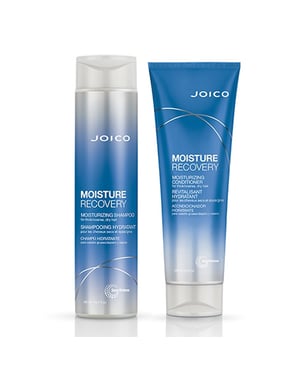 Joico Moisture Recovery Shampoo 300ml & Moisture Recovery Conditioner 250ml Duo