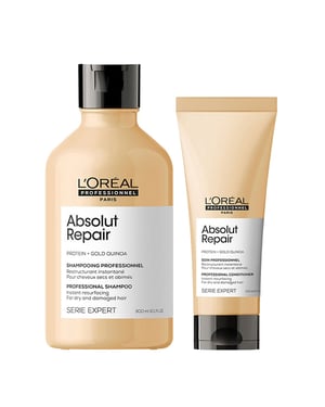 L'oréal Professionnel Serie Expert Absolut Repair Shampoo 300ml And Conditioner 200ml Duo