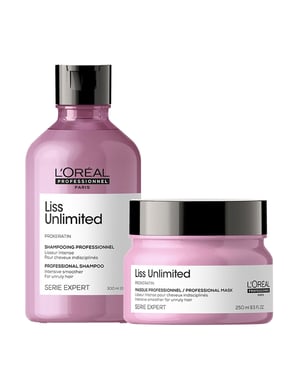 L'oréal Professionnel Serie Expert Liss Shampoo 300ml And Masque 250ml Duo