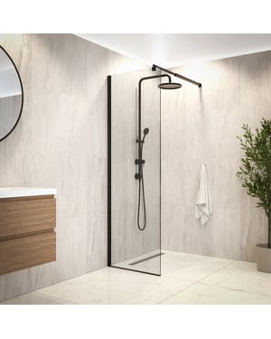 Mirlux Douchewand aris 60x200cm