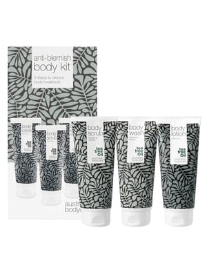 Australian Bodycare Anti-Blemish Body Kit (Body Wash, Scrub & Lotion, 3 x 200ml)