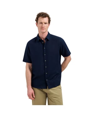 No Excess Shirt short sleeve with linen night