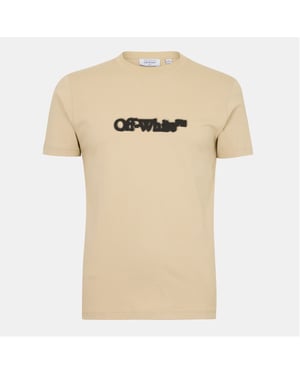 Men's Off White Spray Arrow T in Brown/Black