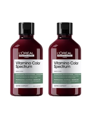 L'oréal Professionnel Vitamino Color Spectrum Green Tinted Shampoo 300ml Double