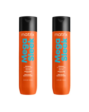 Matrix Total Results Mega Sleek Shampoo For Frizzy Hair 300ml Double