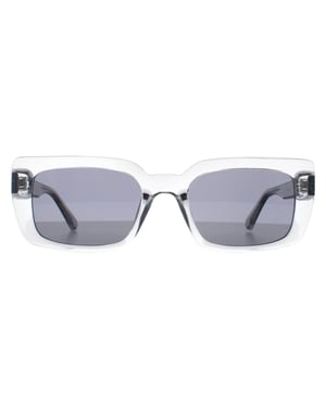 Calvin Klein Rectangle Womens Crystal Gray CKJ22606S
