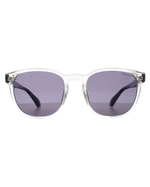 Superdry Round Mens Crystal and Blue Grey 5038