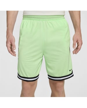 Men's Nike Dna Dri Fit 8 Basketball Shorts in Vapor Green/Blk