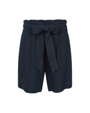 Mountain Warehouse Dames/Dames Oatley Linnen Blend Korte Broek (Marine)