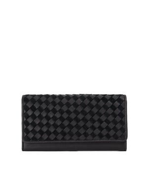 Dune Accessories Konnor - Woven Leather Purse
