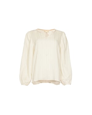 Maicazz Mouranti blouse sp26.20.516 sand stripe
