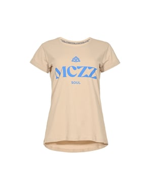 Maicazz Onora t-shirt sp26.75.016 sand- blue fog