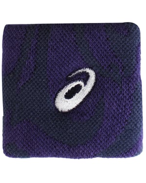 Asics Graphic Navy Wristband