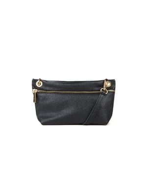 Giulia Monti Crossbody Tas Zwart