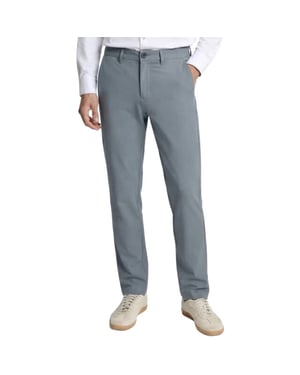 No Excess Pants chino 4-way stretch sedoc carbon blue
