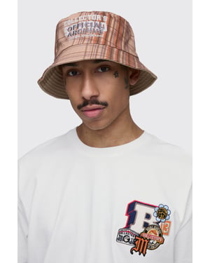 Official Archive Check Bucket Hat