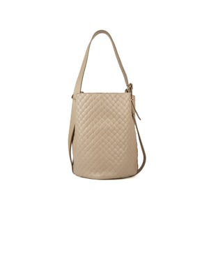 Giulia Monti Bucketväska Grå Beige