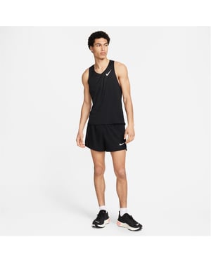 Men's Nike Aero Singlet Sn99 in Black/White