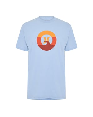 Men's Hurley Srf Sprt Ss T Sn99 in Grey