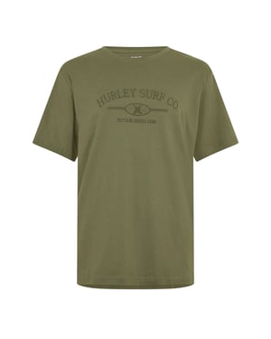 Men's Hurley Surf Co Ss T Sn99 in Green