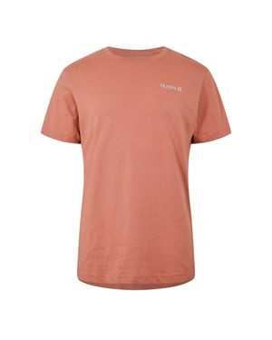 Men's Hurley One Only Ss T Sn99 in Red