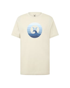 Men's Hurley Srf Sprt Ss T Sn99 in Cream