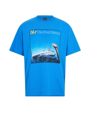 Men's Levis Band Tee in Escape True Blu