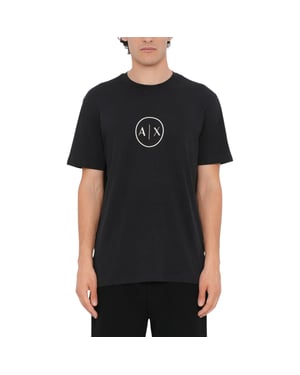 Armani Exchange Mens T Shirts Crew Neck Casual Cotton Pullover Regular Fit