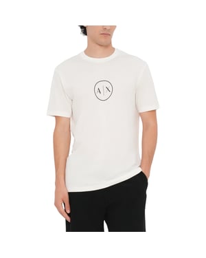 Armani Exchange Mens T Shirts Crew Neck Casual Cotton Pullover Regular Fit