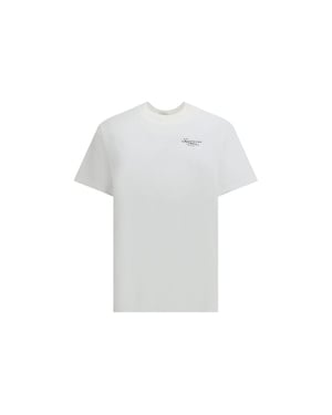 Givenchy Witte Katoenen T-Shirt