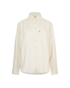 Women's Levis Dnvn Wstrn Sht in Ecru Crew 2