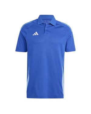 Men's adidas Tiro24 C Polo Shirt in Royal Blue