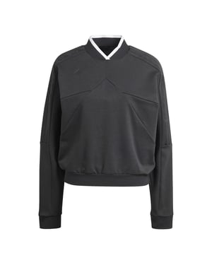 Women's adidas W Tiro Crew in Black